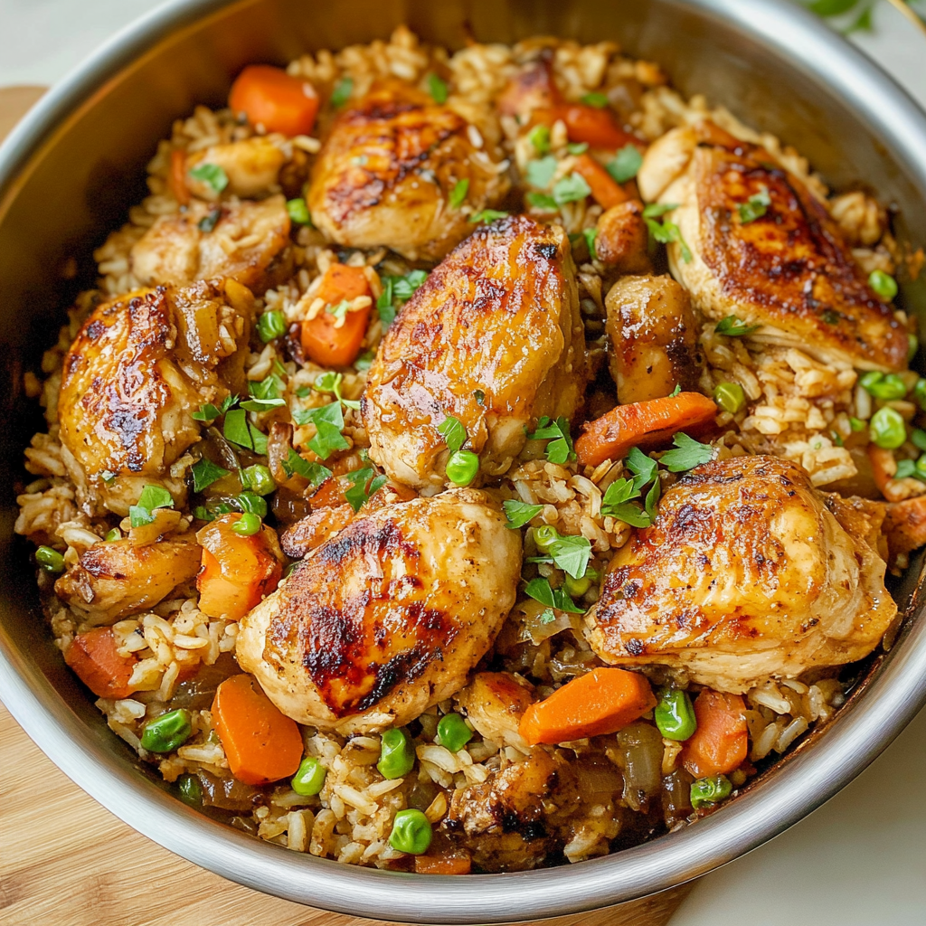 One Pot Chicken and Rice