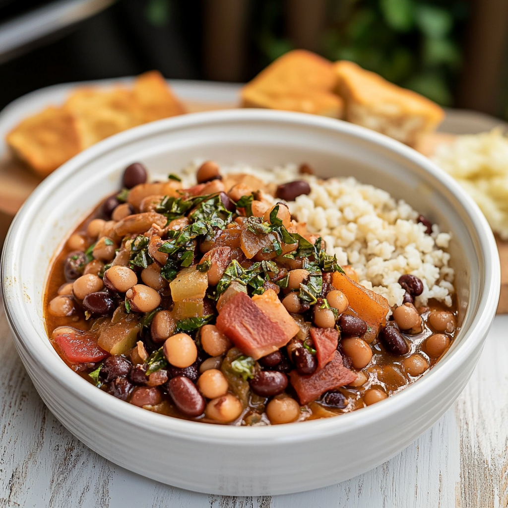 Slow Cooker Black Eyed Peas