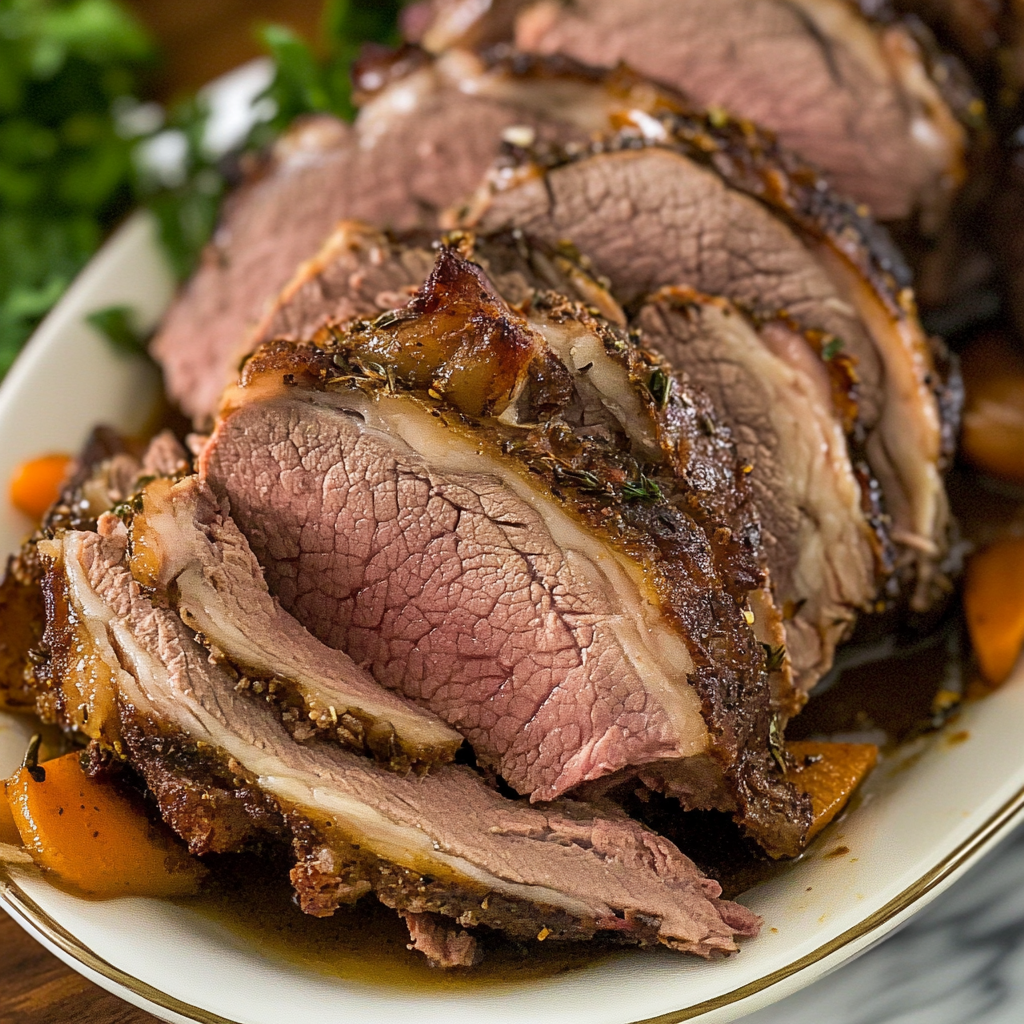 Slow Cooker Leg of Lamb