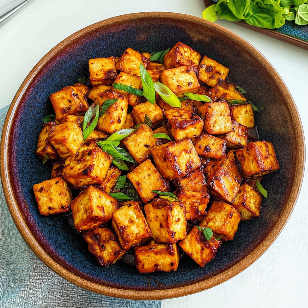 Stir Fry With Crispy Tofu