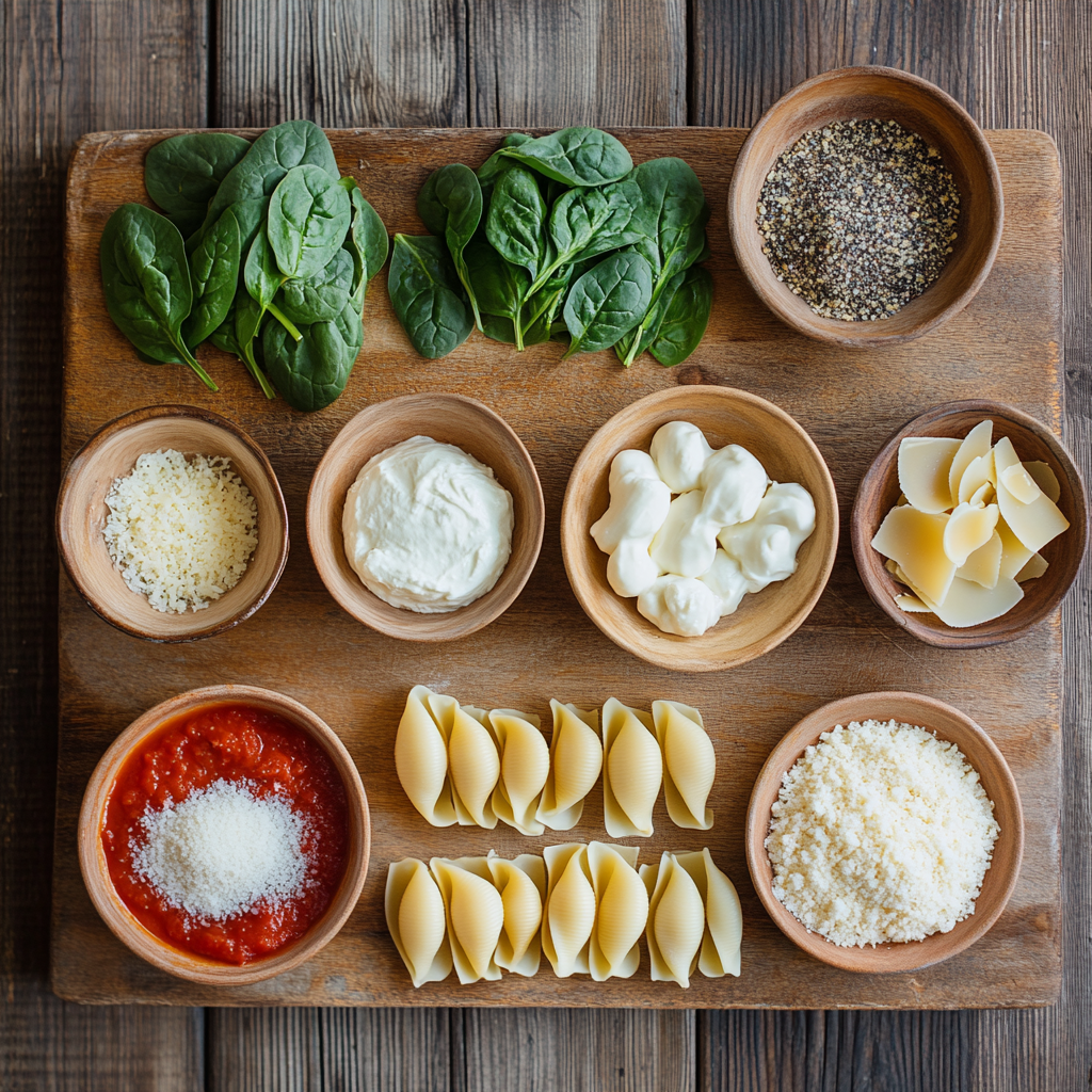 Stuffed Shells ingredients