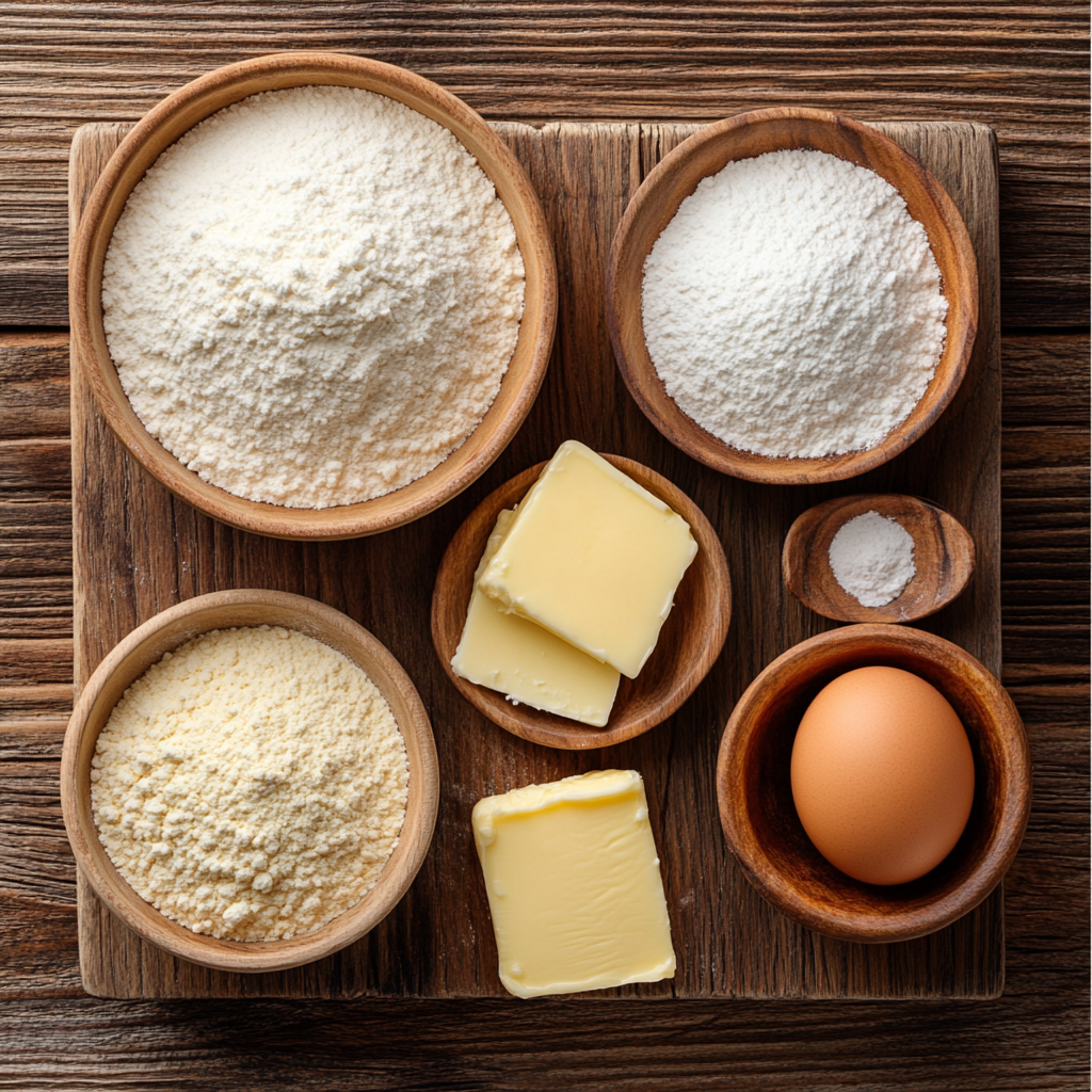 Sugar Cookies ingredients