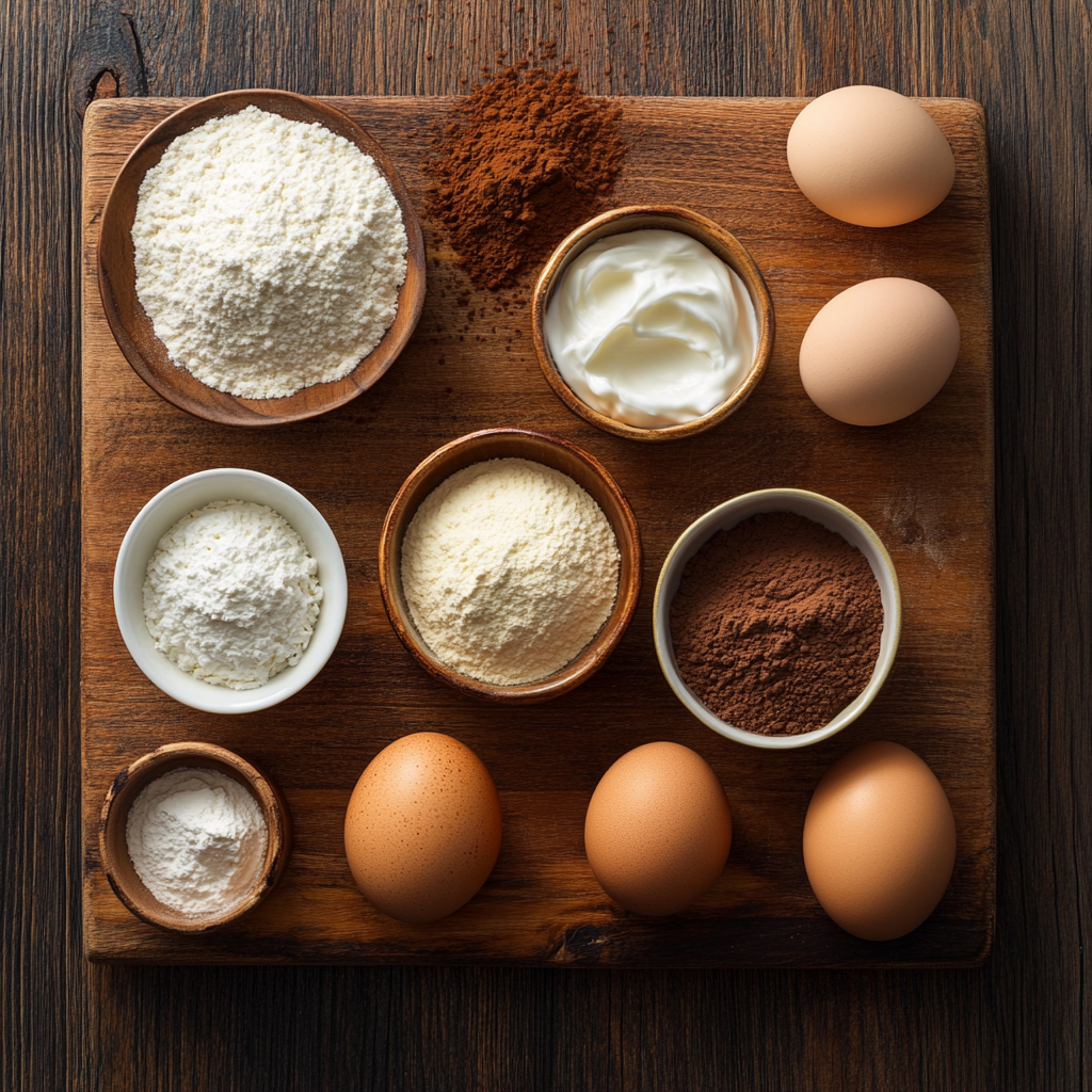 Swiss Roll ingredients