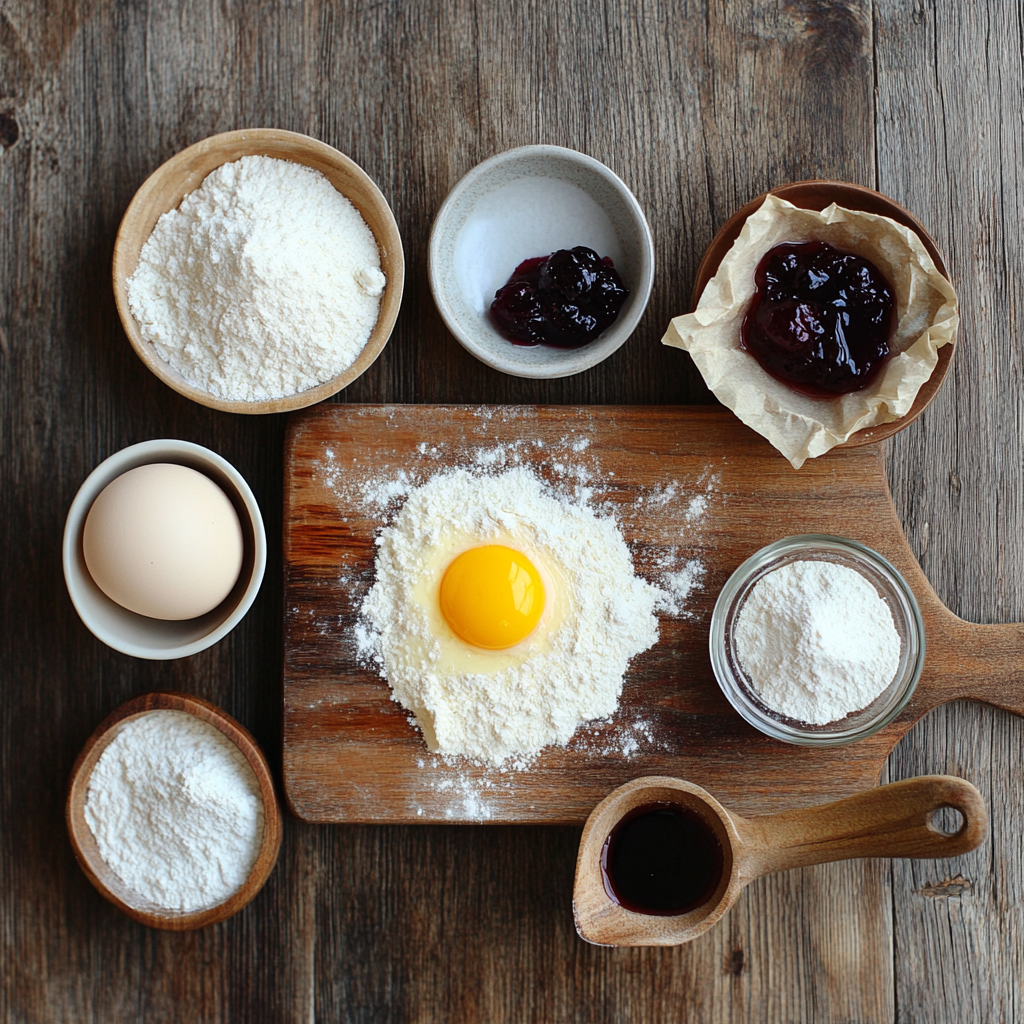 Thumbprint Cookies ingredients