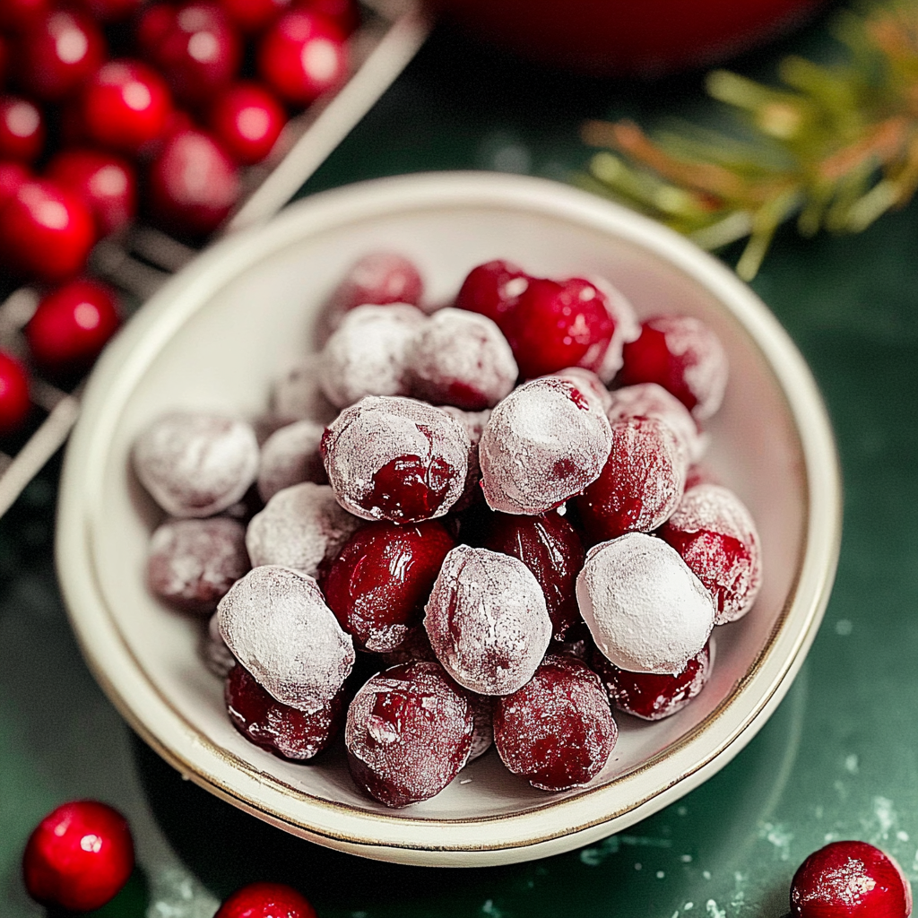 Viral Candied Cranberries Recipe