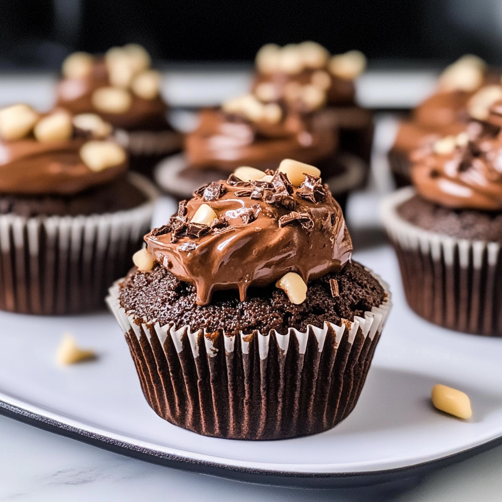german chocolate cupcakes