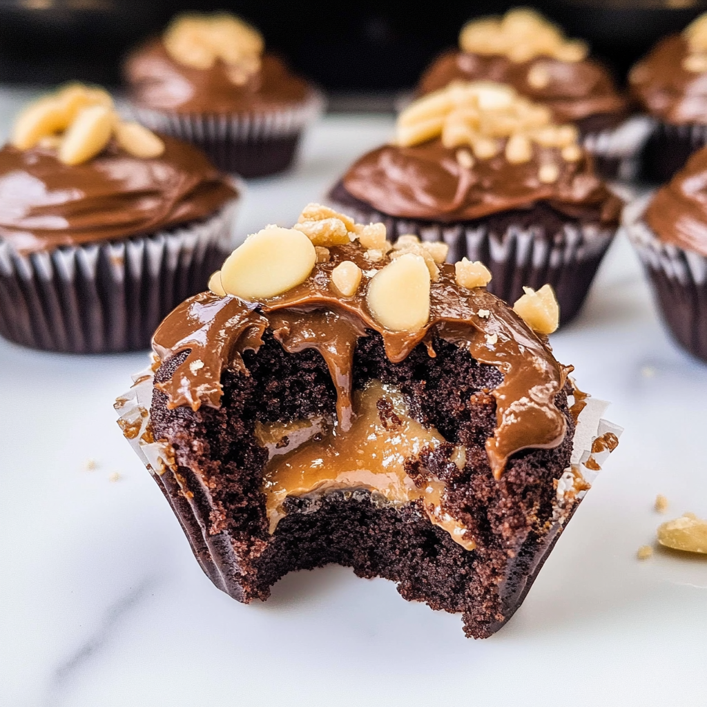german chocolate cupcakes
