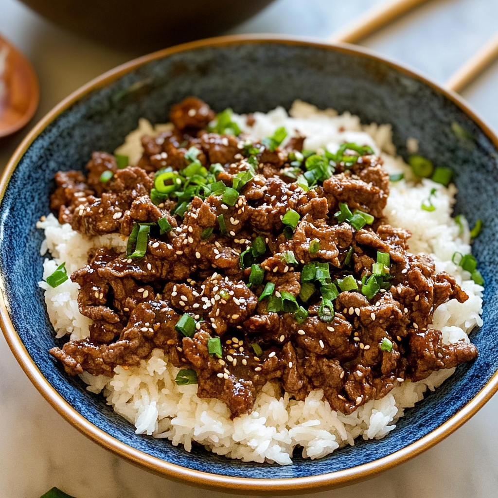 korean beef bowls
