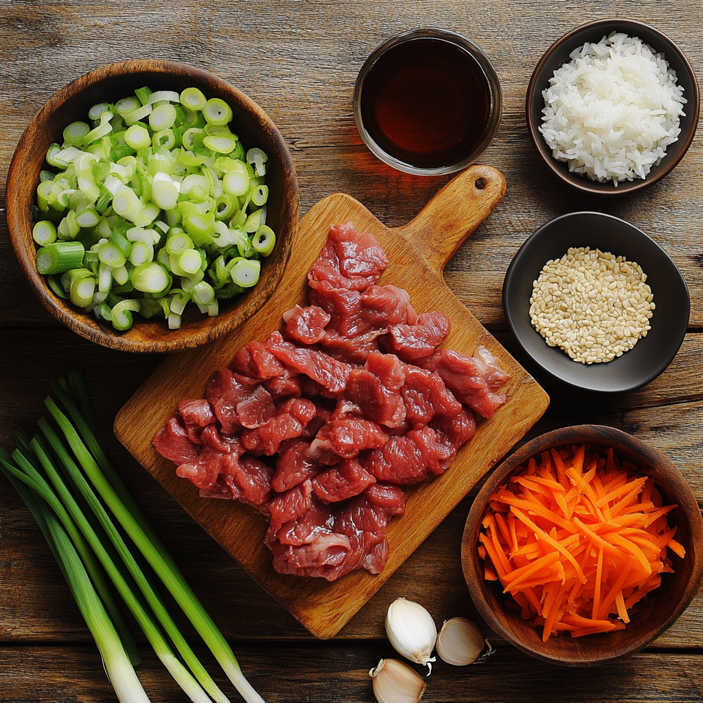 korean beef bowls ingredients