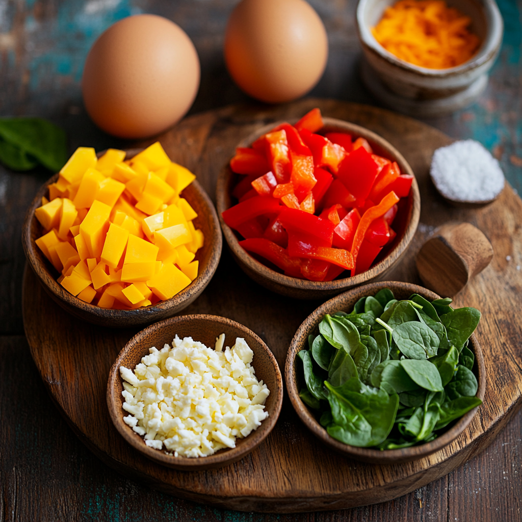 Breakfast Egg Muffins ingredients