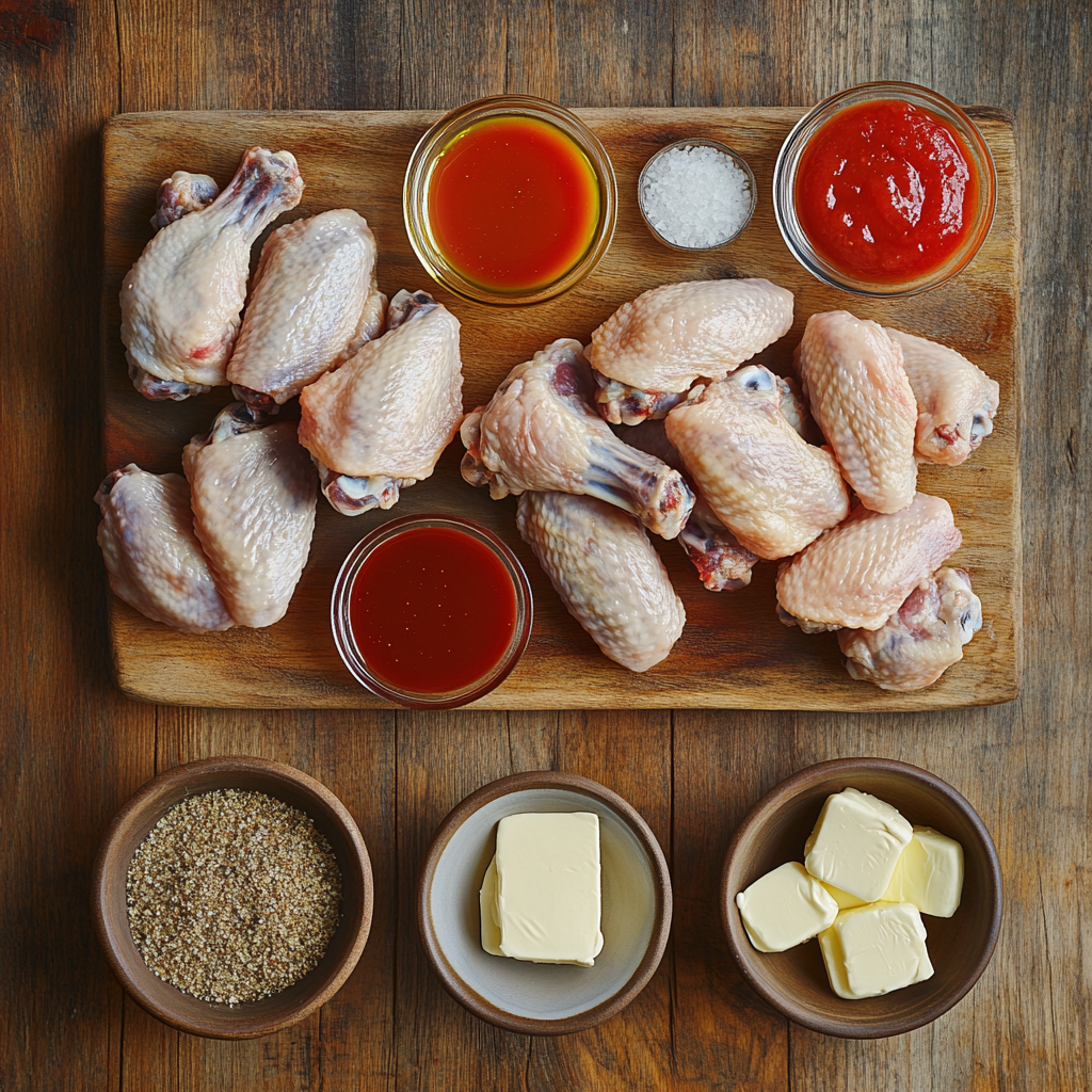 Buffalo Chicken Wings ingredients