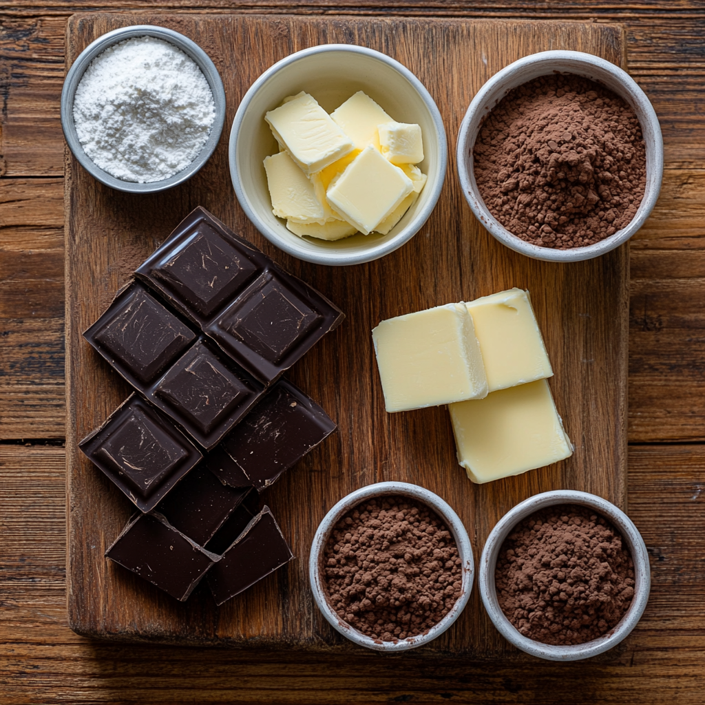 Chocolate Truffles ingredients