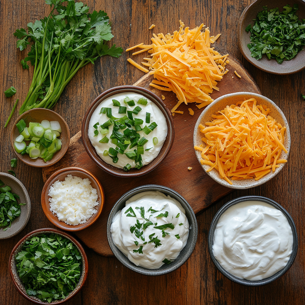 Creamy Valentine’s Booty Dip ingredients