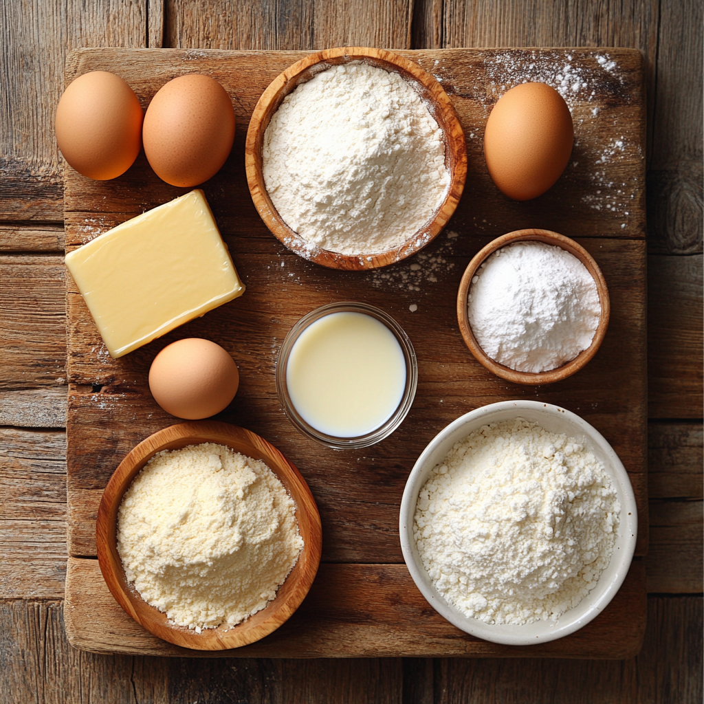 Easter Cookies ingredients