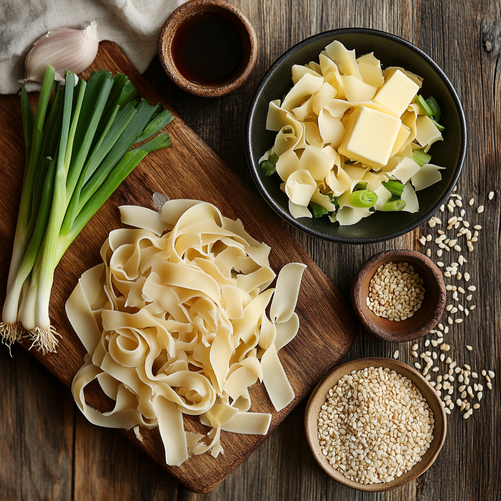 Kenji Garlic Noodles ingredients