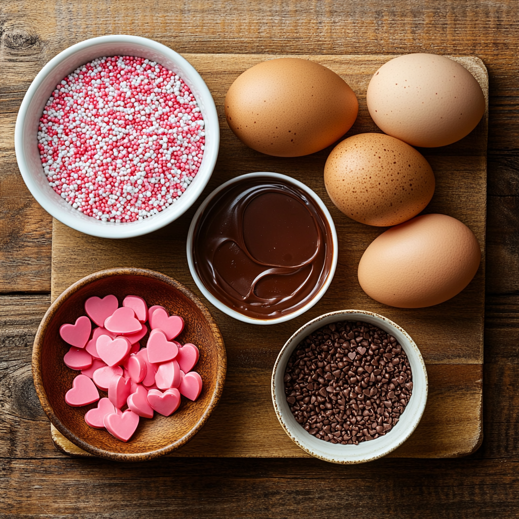 Love Bug Cake Balls ingredients