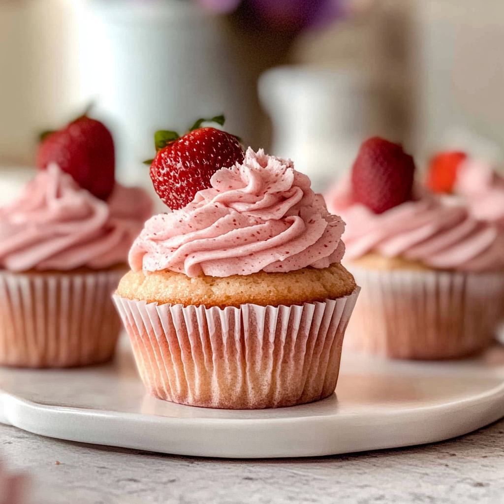 Strawberry Cupcakes