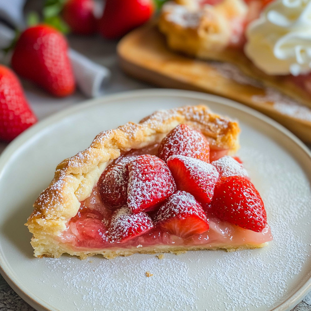Strawberry Galette