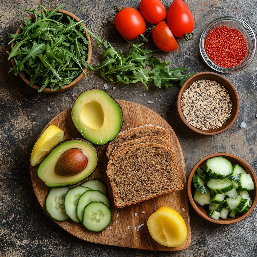 avocado sandwich ingredients
