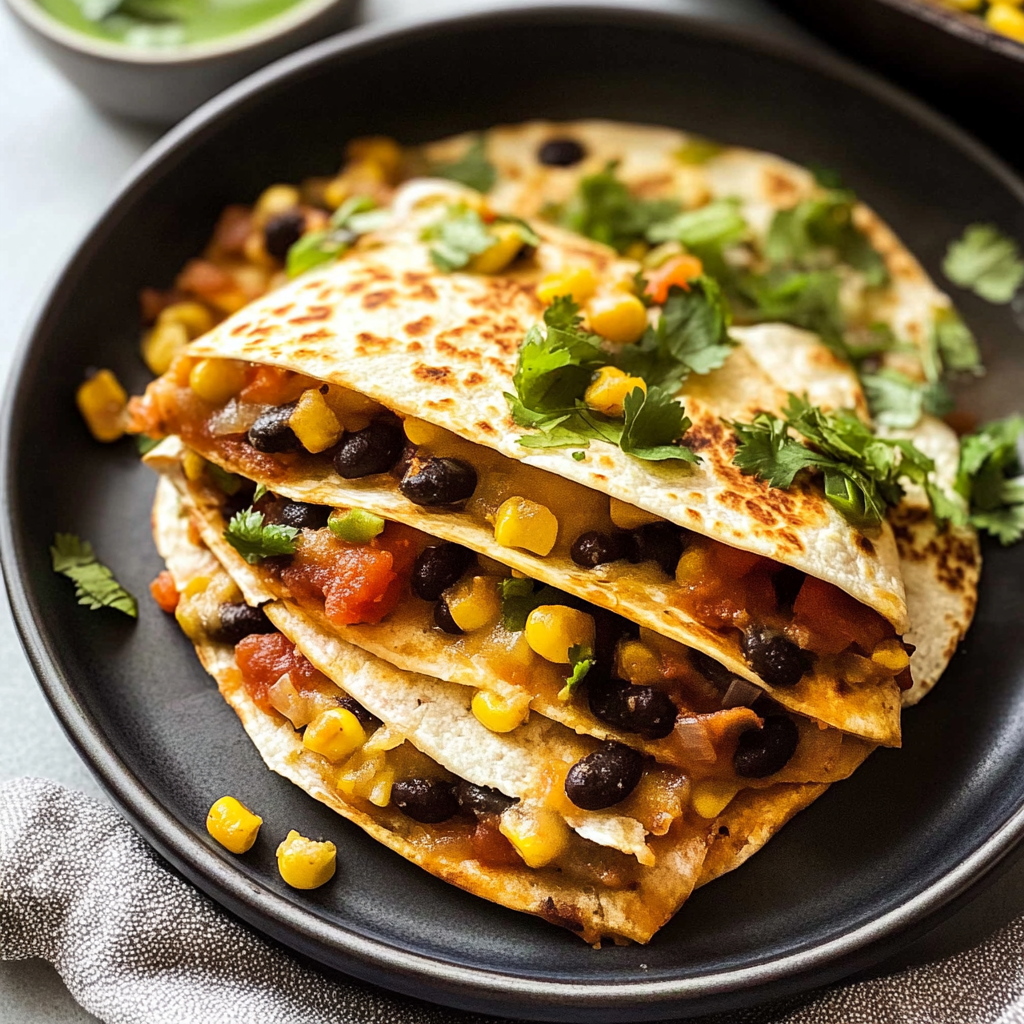 black bean quesadilla