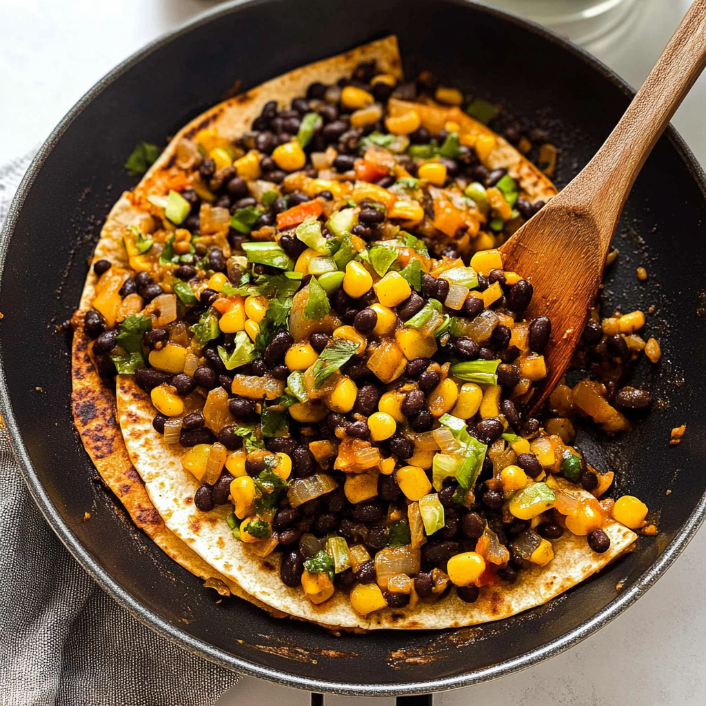 black bean quesadilla