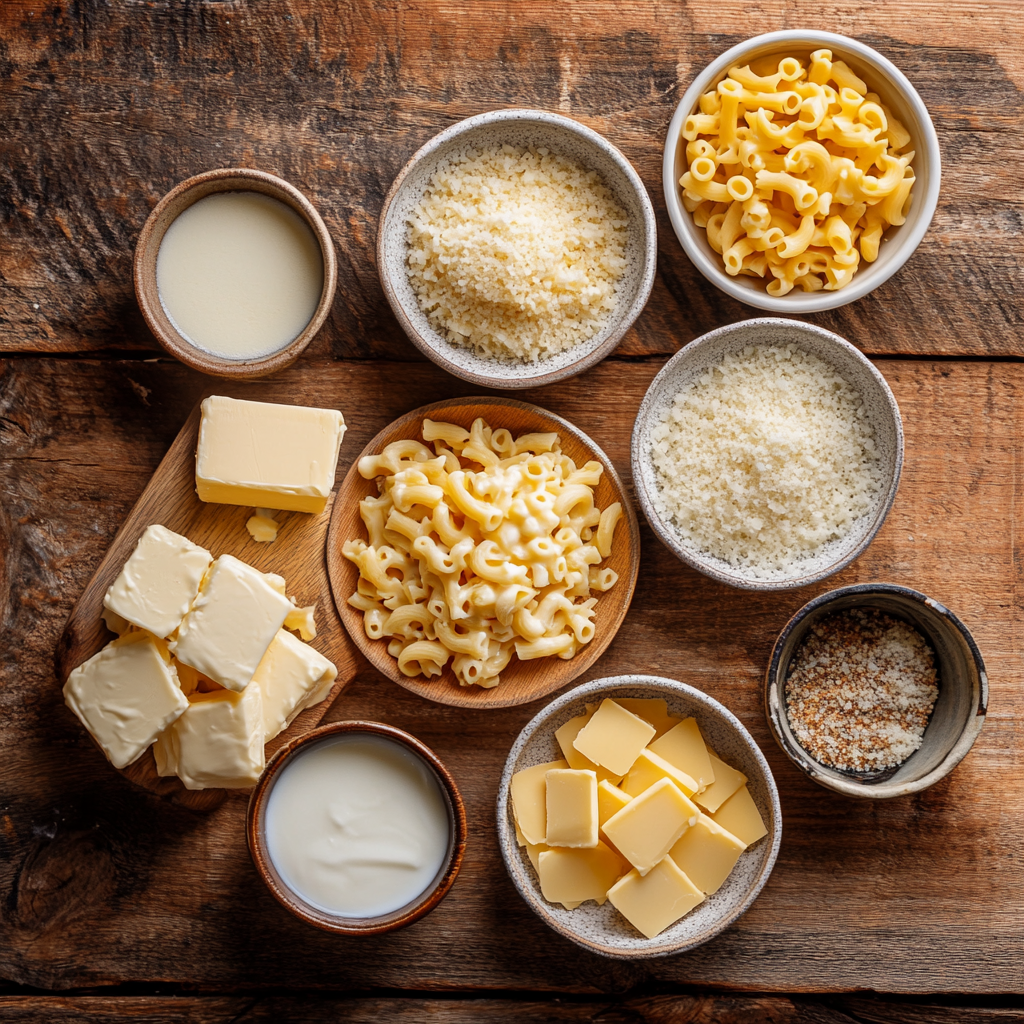 one pot mac and cheese ingredients