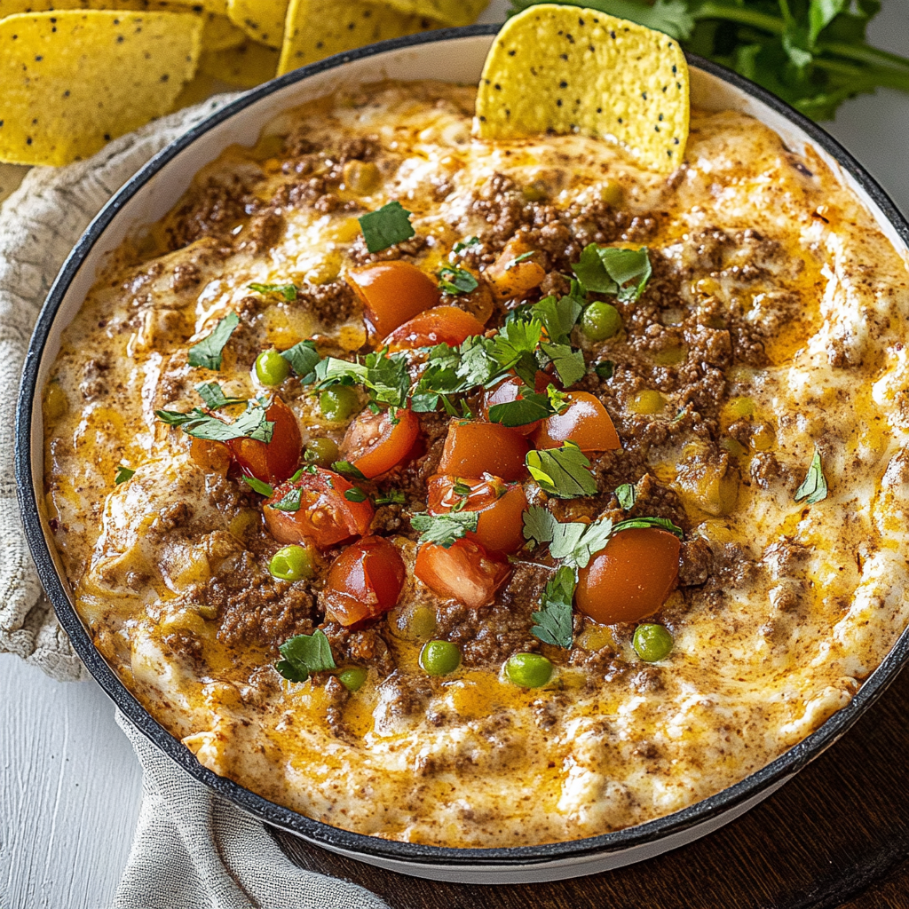 rotel dip with ground beef