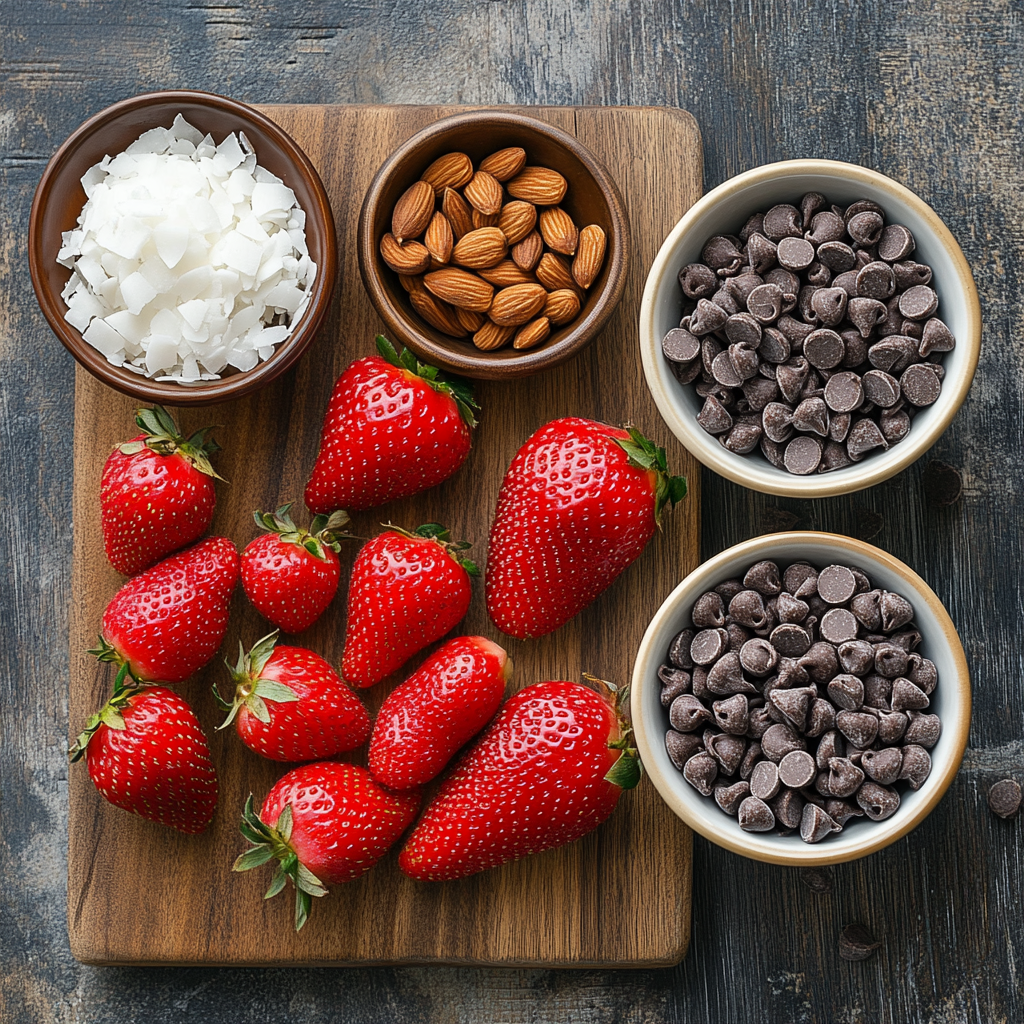Best Valentine’s Day Chocolate Covered Strawberries ingredients