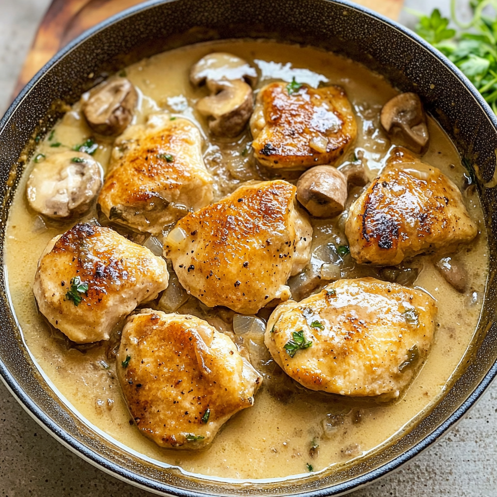 Chicken Fricassee