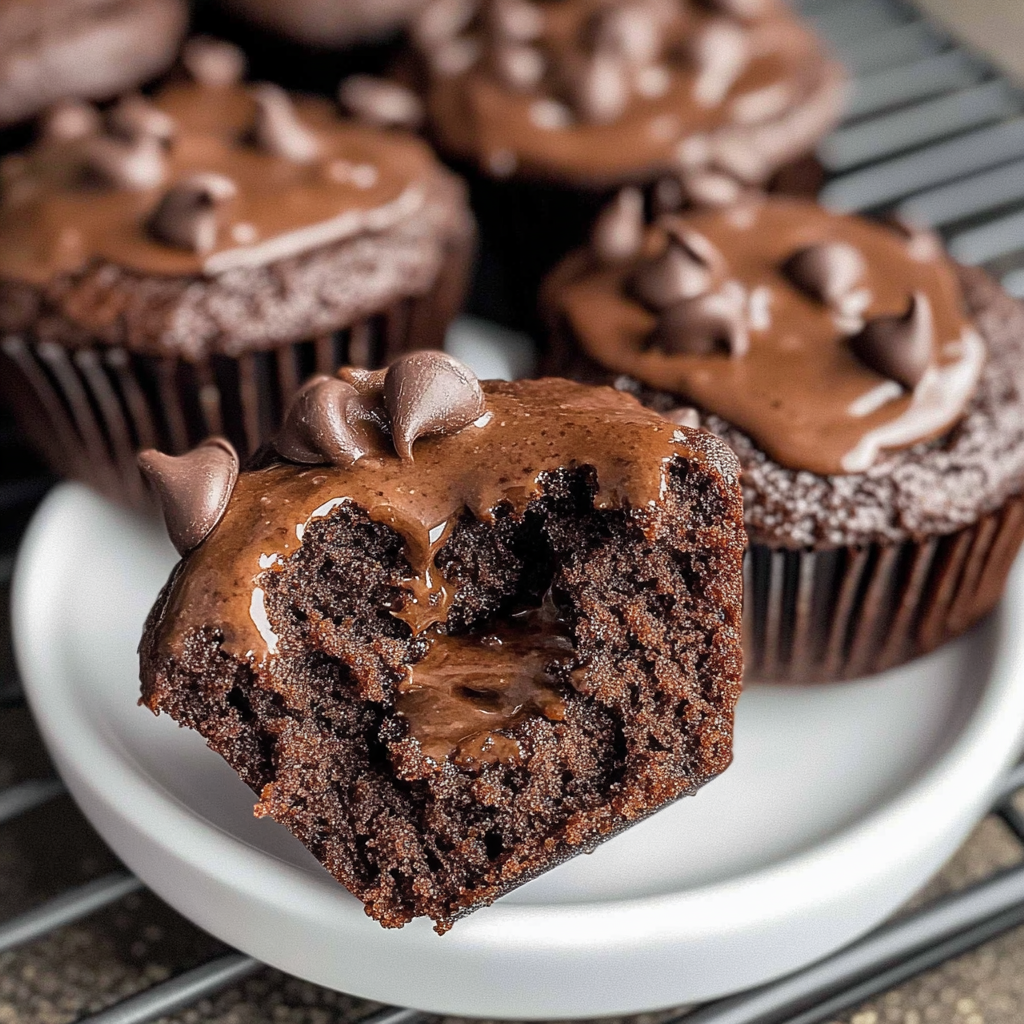 Chocolate Banana Muffins