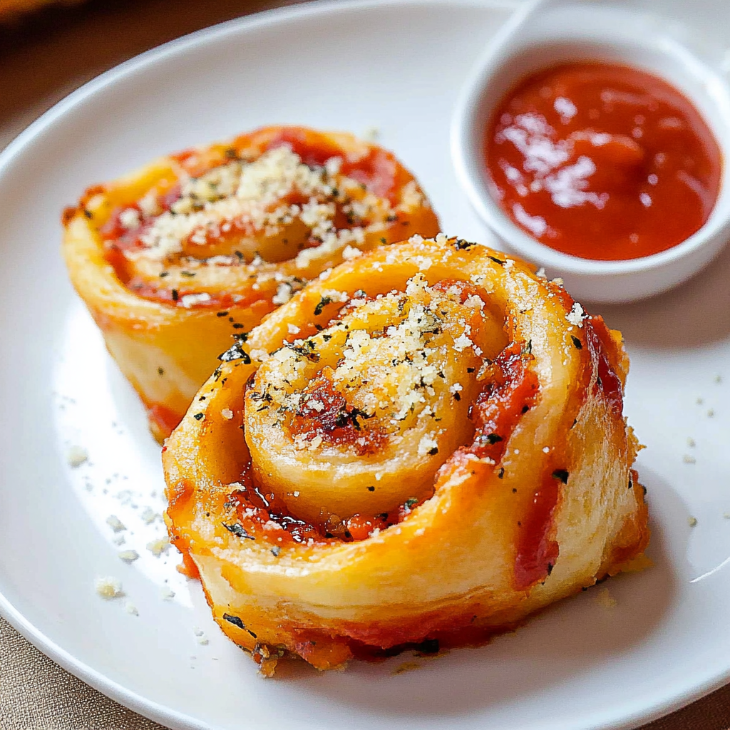 Easy Homemade Pepperoni Pizza Rolls Appetizer