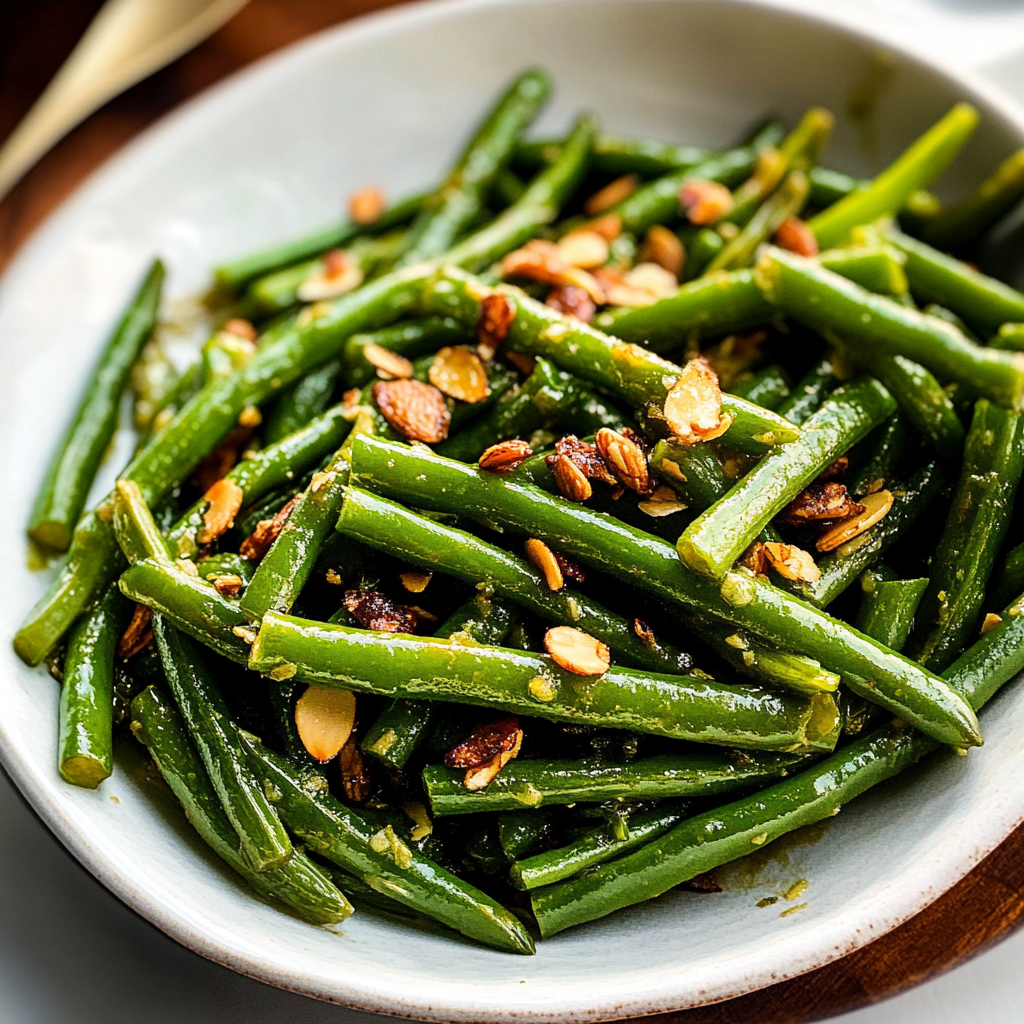 Green Beans Almondine