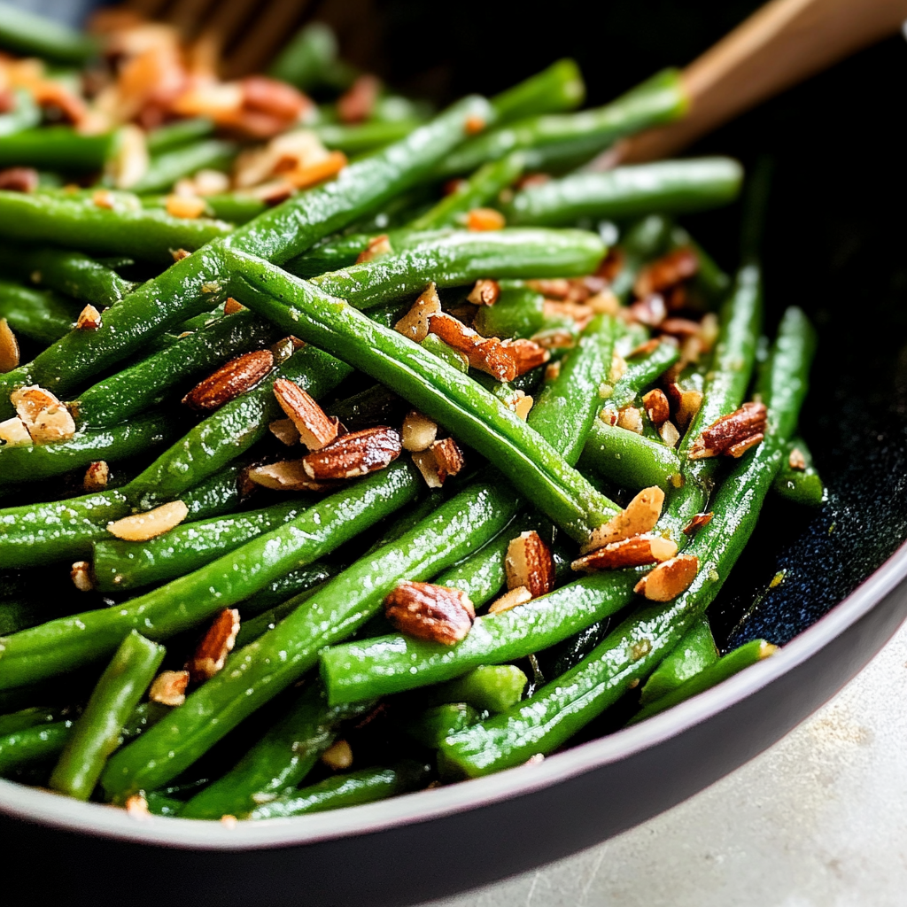 Green Beans Almondine