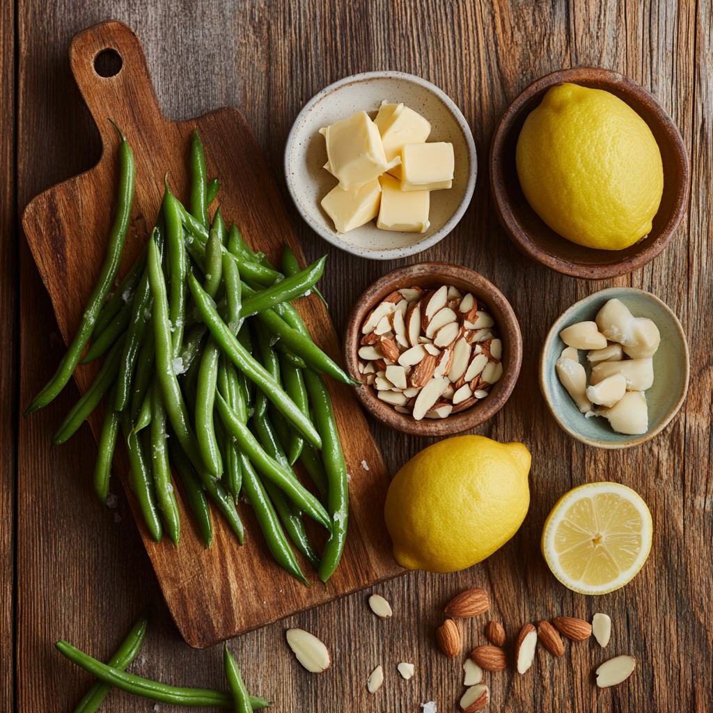Green Beans Almondine ingredients