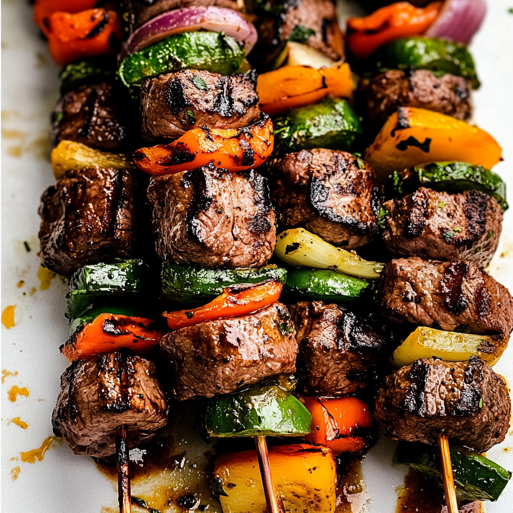 Grilled Steak Kabobs