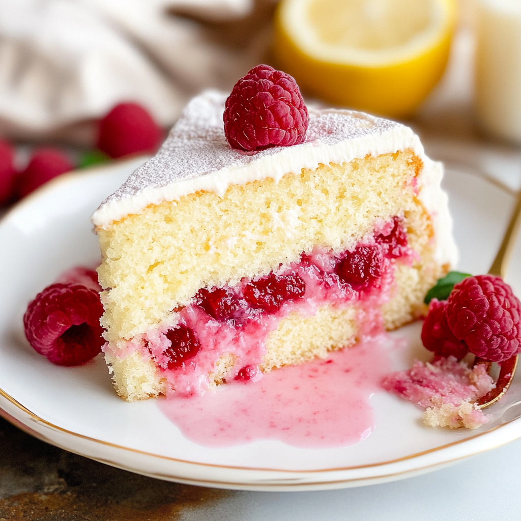 Lemon Raspberry Cake