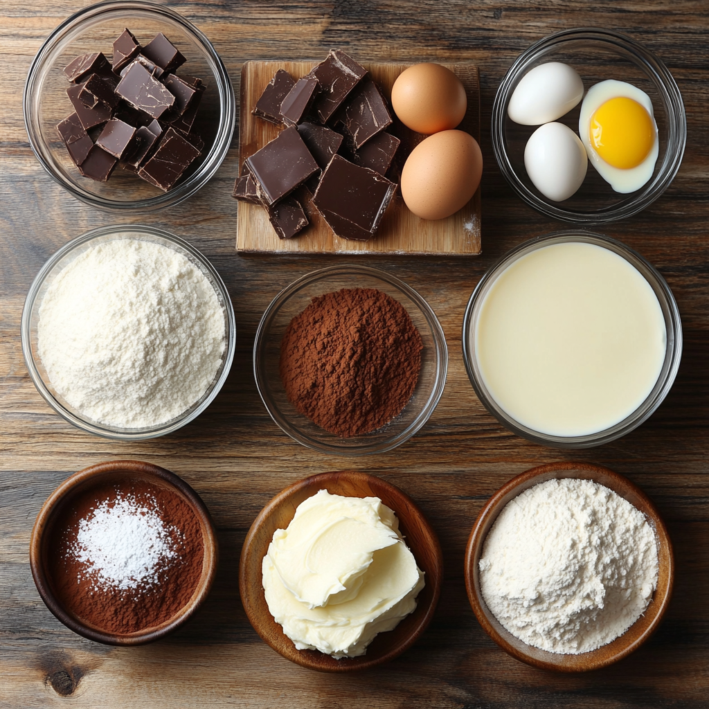 Red Velvet Cake ingredients