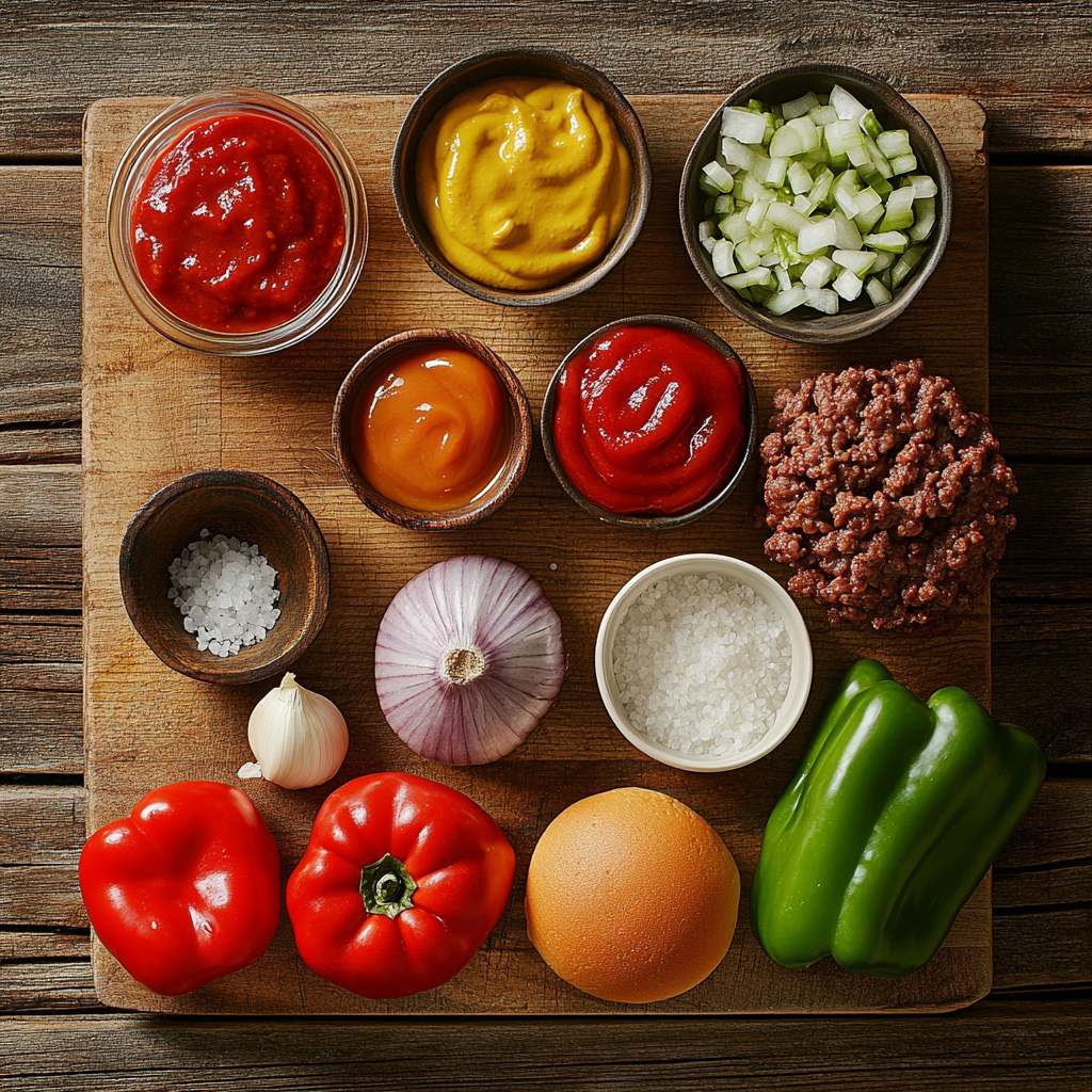Sloppy Joes ingredients