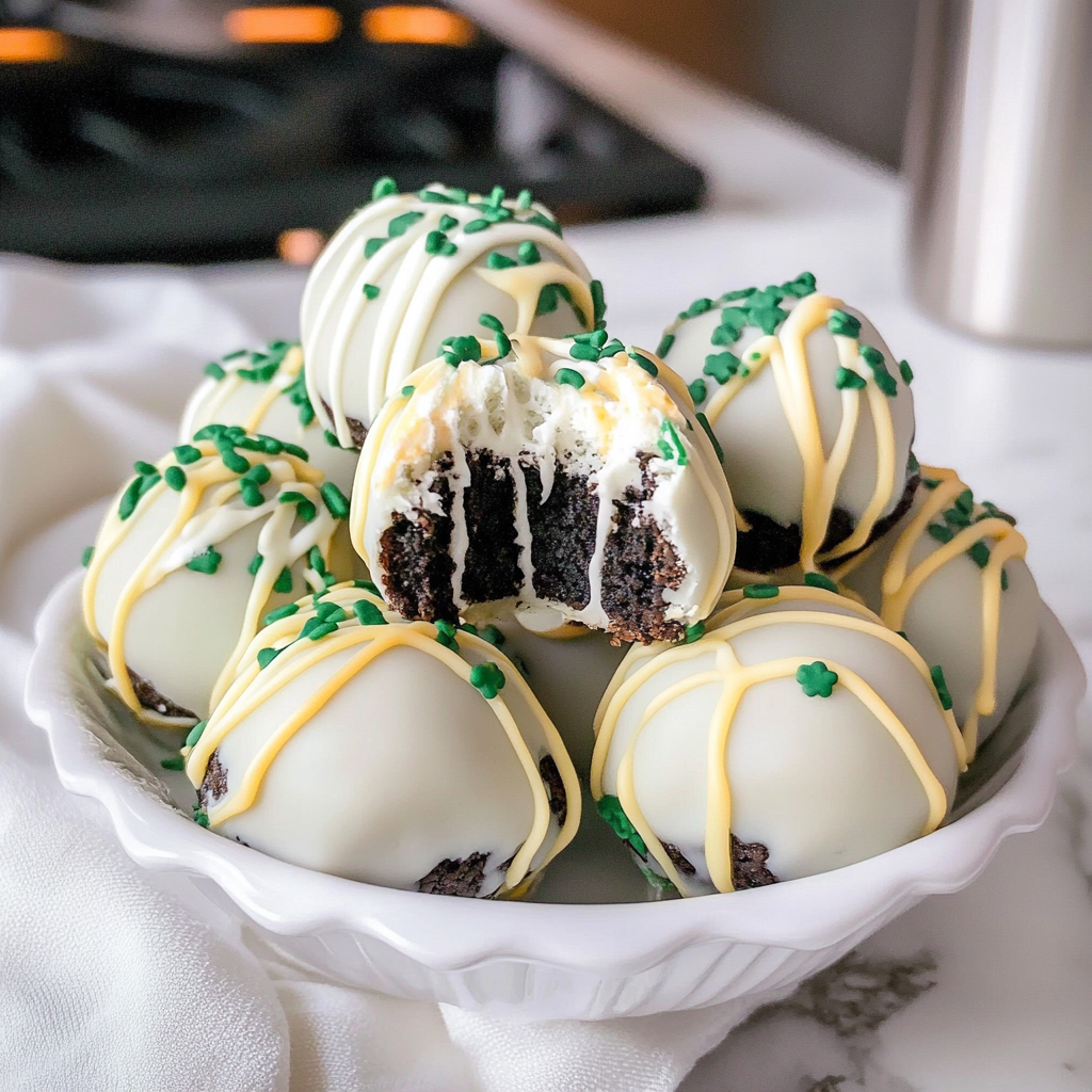 St. Patrick’s Day Oreo Balls