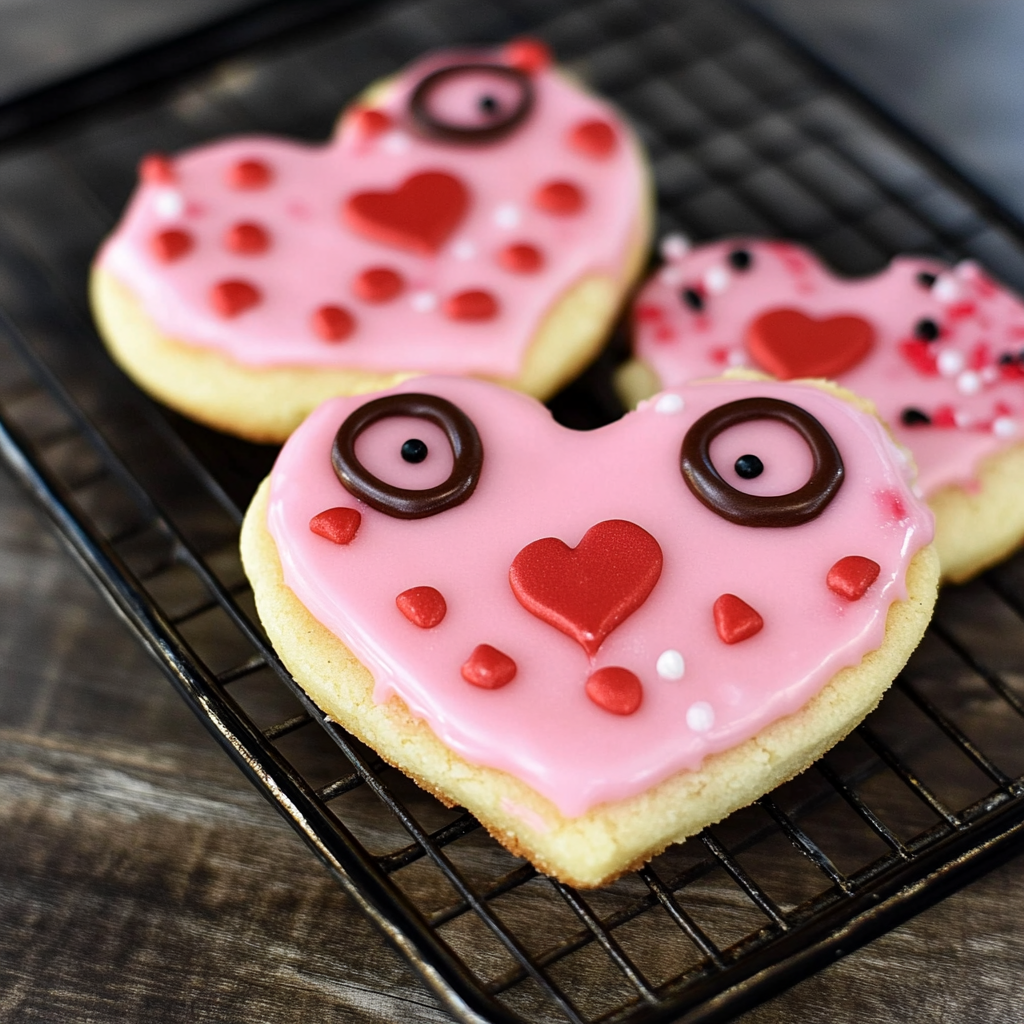 Valentine Day Heart Shape Sugar Cookie