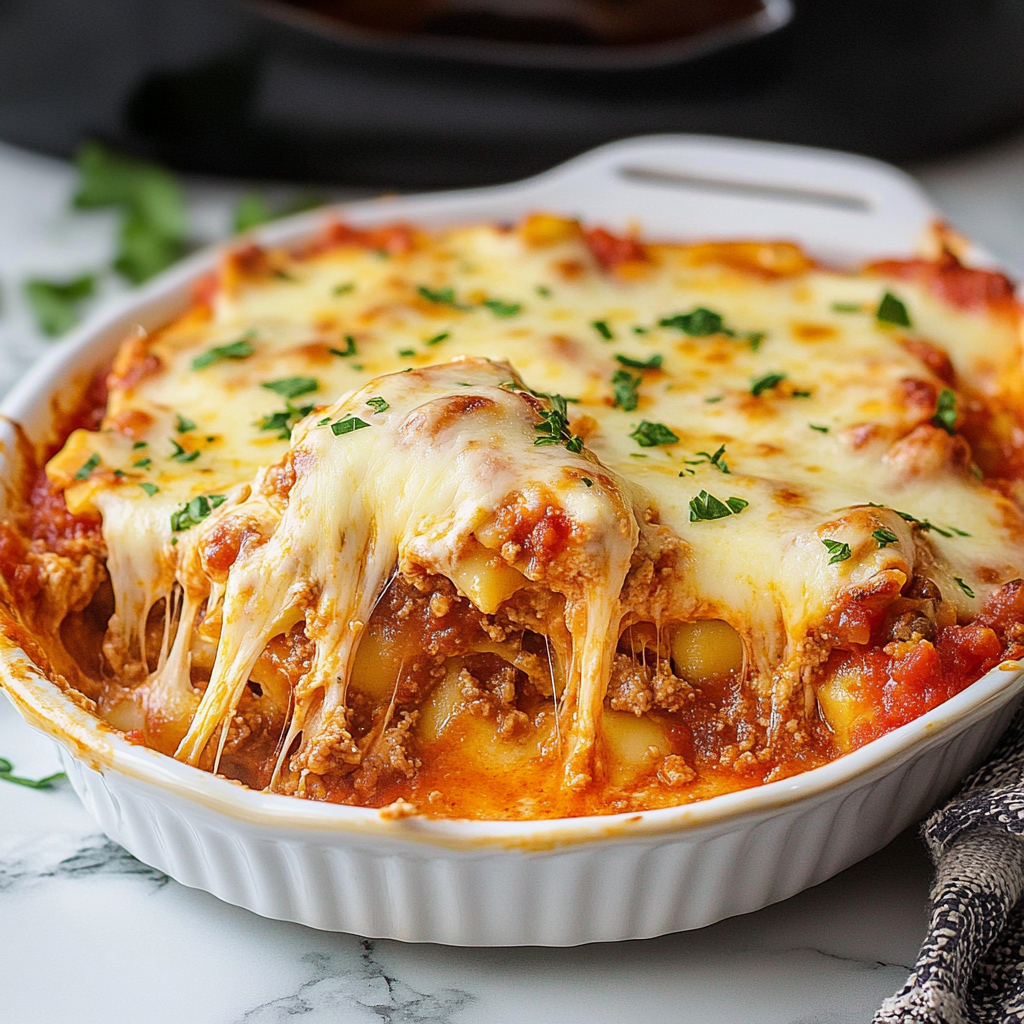 ravioli lasagna bake