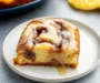 cinnamon roll cake with box cake