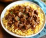 crockpot beef and noodles